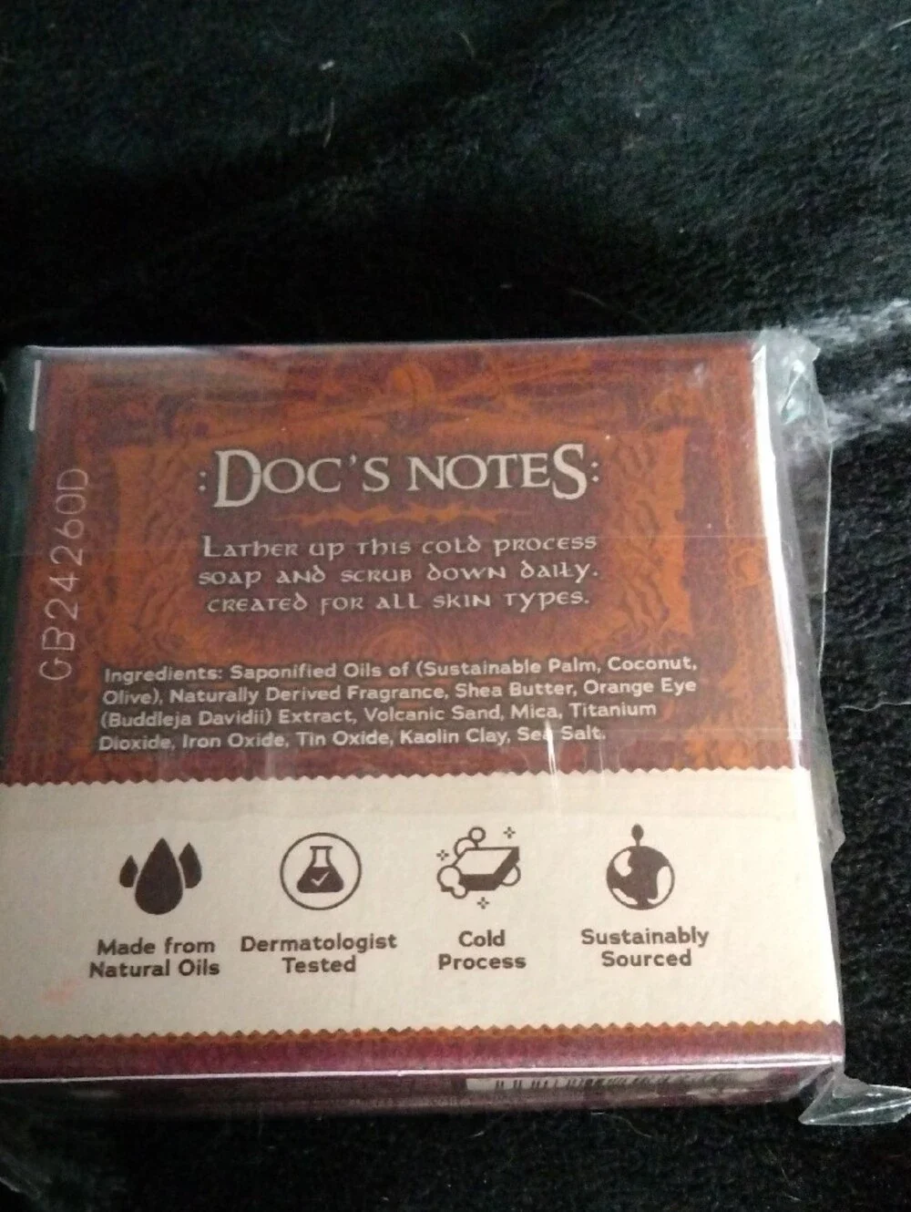 Dr. Squatch The One Ring Rinse Men's Natural Soap